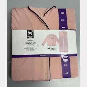 Member's Mark - Women's Notch Collar Pajama Set - Size XXL